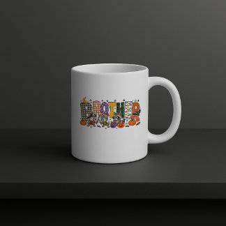 Bruder-Duo-Letter-Block  Kaffeetasse