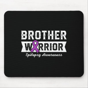 Bruder einer Epilepsie des Kriegers, Bruder Lila R Mousepad