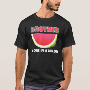 Bruder einer Melonenfamilie, die Wassermel T-Shirt
