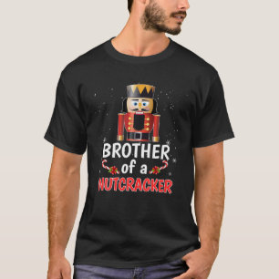 Bruder einer Nutcracker-Weihnachtsmatte T-Shirt