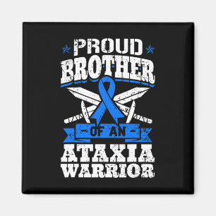 Bruder eines Ataxia Krieger-Bewusstseinsstörung Magnet
