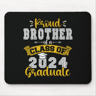 Bruder eines Cl von 2024 Graduate Funny Senior 202 Mousepad