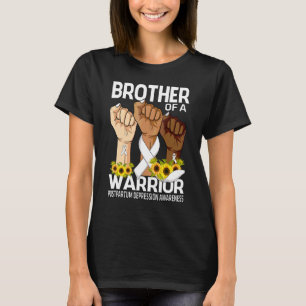 Bruder eines Kriegers nach der Partum-Depression T-Shirt