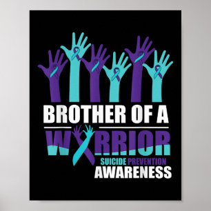 Bruder eines Kriegers Selbstmordbewusstsein Psychi Poster