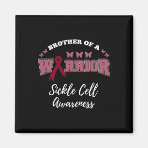 Bruder eines Warrior-Sichelzellenbewusstsein Magnet