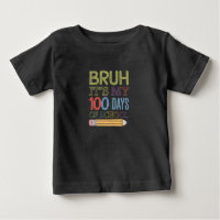 Bruder, es ist mein 100 Schultage, lustiger 100. T