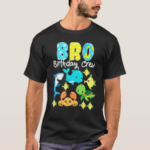 Bruder Geburtstag Crew Meer Ozean Fisch Aquarium G T-Shirt