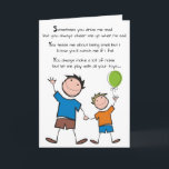 Brüder Geburtstaggedicht Karte<br><div class="desc">Ein süßes Gedicht über Brüder für einen kleinen Bruder,  um seinem großen Bruder zu geben,  an seinem Geburtstag. Der Text geht drinnen weiter.</div>