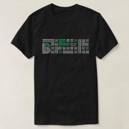 Bruder-große Schwestern gebrandmarkt Muster T-Shirt