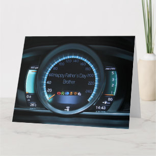 Bruder Happy Vatertag Karte