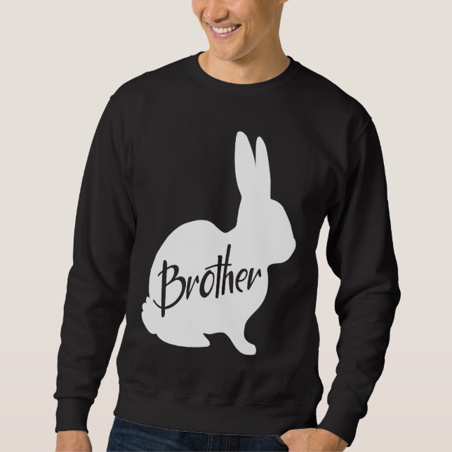 Bruder Hase Rabbit Ostern Sweatshirt (Vorderseite)