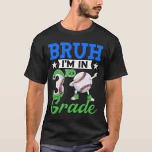 Bruder, ich bin in der 3. Klasse Baseball-Fan Zurü T-Shirt