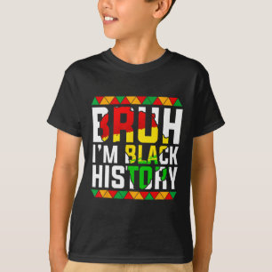 Bruder, ich bin Schwarze Geschichte Afrika Karte M T-Shirt