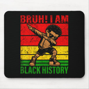 Bruder, ich bin Schwarze Geschichte Kinder Jungen  Mousepad