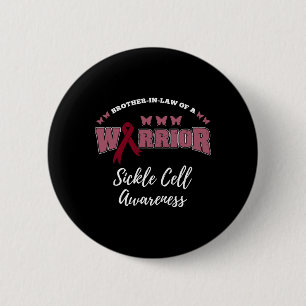 Bruder im Gesetz eines Kriegerkrankungszellenbewus Button