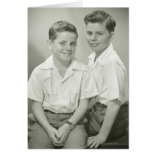 Brüder im Studio (Vorne)