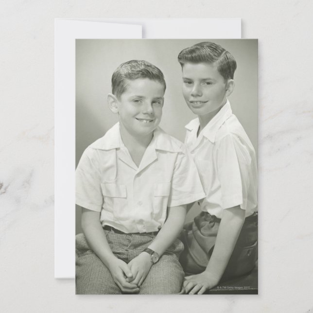 Brüder im Studio (Vorderseite)