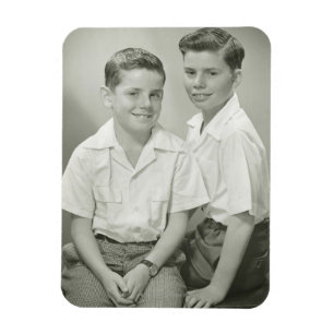 Brüder im Studio Magnet