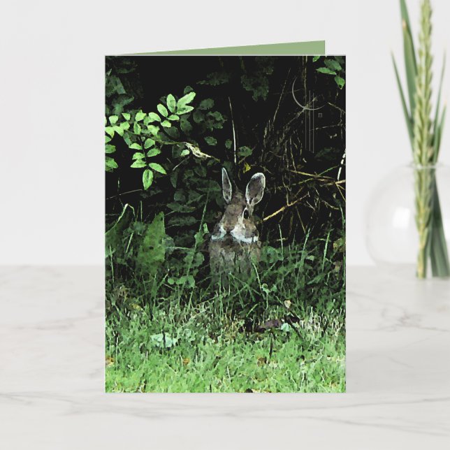 Bruder-Kaninchen Karte (Vorderseite)