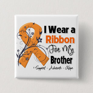 Bruder - Leukämie-Band Button