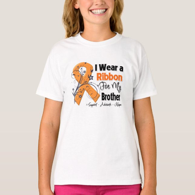 Bruder - Leukämie T-Shirt (Vorderseite)