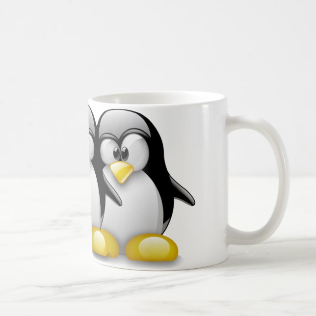BRÜDER LINUXS TUX TASSE (Rechts)