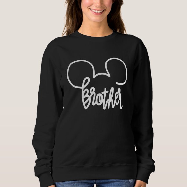 Bruder-Maus-Familien-Matching Sweatshirt (Vorderseite)