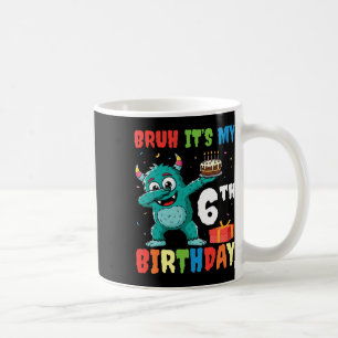 Bruder, mein 6. Geburtstag Halloween-Monster-Dab-P Kaffeetasse