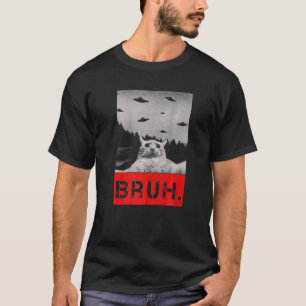 Bruder. Meme-Katze-Shirt Lustiger Bruder Vintage-G T-Shirt