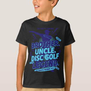 Bruder Onkel Disc Golf Legende Ultimate Frisbee As T-Shirt