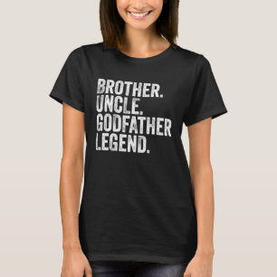 Bruder Onkel Godvater Legende Lieblings-Onkel-Bob T-Shirt