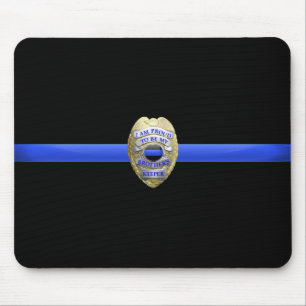 Bruder Police-Abzeichen Mousepad