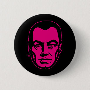 Bruder-Porträt-Knopf Button