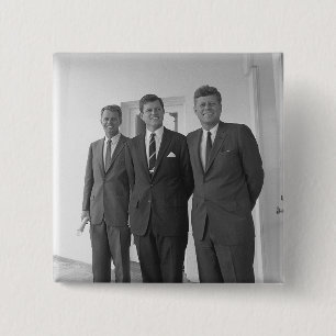 Brüder, Präsident John Kennedy, Robert und Ted Button