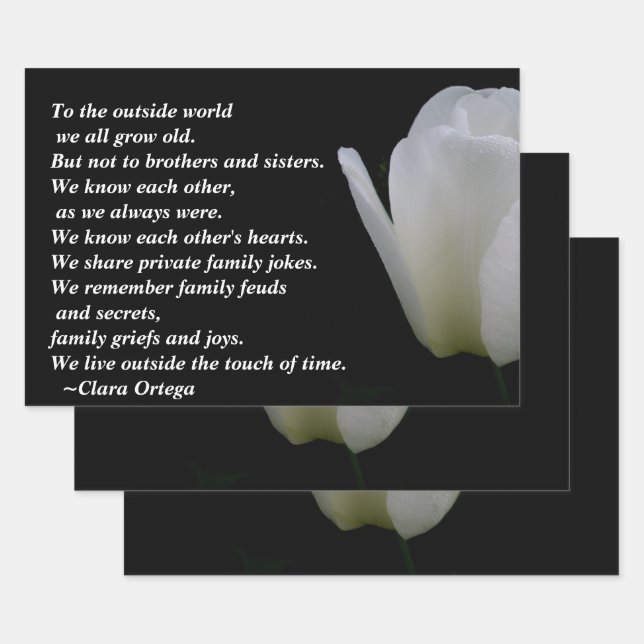 Bruder / Schwester Geburtstag Geschenkpapier Set (Set)