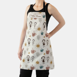 Bruder Schwester Kaffee Mama Individuell Schürze
