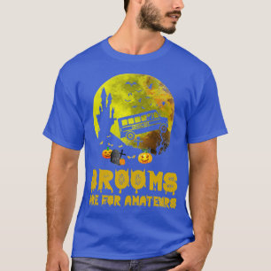 Brüder sind Amateurs Schulbusfahrer Halloween Co T-Shirt
