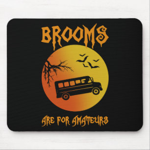 Brüder sind für Amateurs Busfahrer Halloween Men W Mousepad