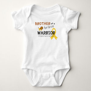 Bruder tapferer Krieger Krebs Löwe Baby Bodysuit Strampler
