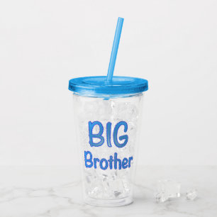 Bruder-Typografie Acryltrinkbecher
