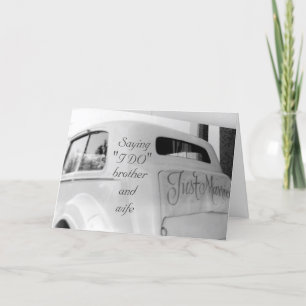 **BRUDER UND NEUE EHEFRAU** AM WOHNTAG KARTE