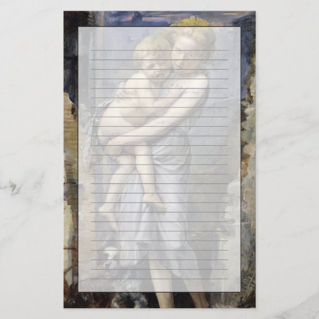 Bruder und Schwester Briefpapier (Vorderseite)
