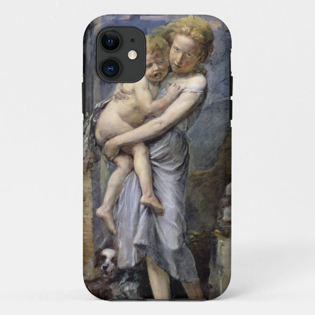 Bruder und Schwester Case-Mate iPhone Hülle (Rückseite)