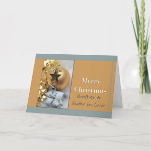 Bruder und Schwester im Gesetz Weihnachten