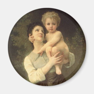 Bruder und Schwester von William Adolphe Bouguerea Magnet