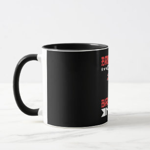 Bruder von Birthday Ninja Kampf Taekwondo Geschenk Tasse