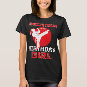 Bruder von Karate Taekwondo Girl Mart T-Shirt
