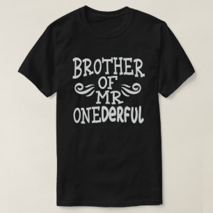 Bruder von Onederful 1. Geburtstag Party Matchin T-Shirt