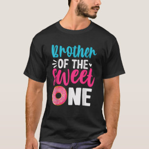 Bruder von Sweet One Geburtstag Matching Famile T-Shirt
