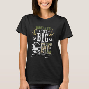 Bruder von The Big One 1. Geburtstag Junge Hirschj T-Shirt